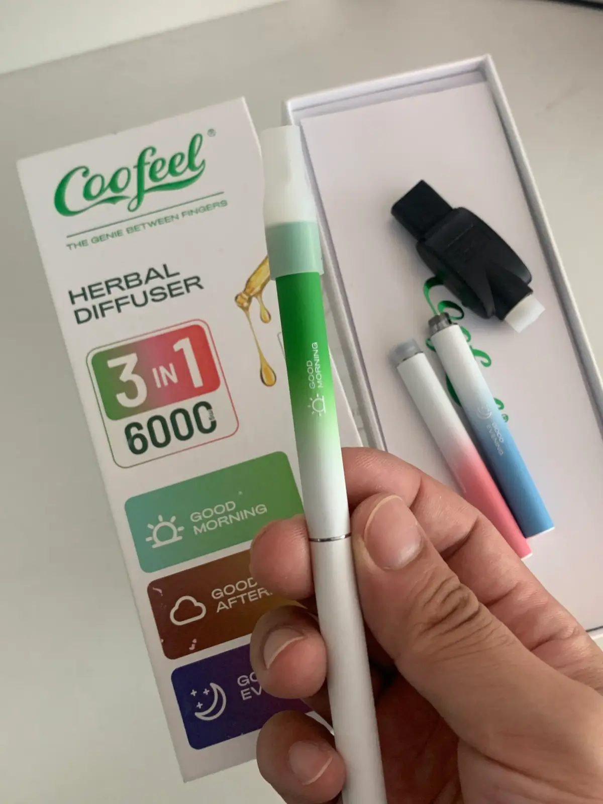 3-in-1 Rechargeable Herbal Diffuser Pen photo review
